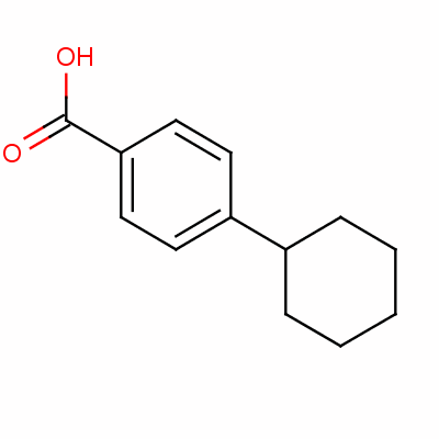 4-环己基苯甲酸结构式_20029-52-1结构式