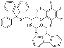 Fmoc-D-Cys(Trt)-OPfp Structure,200395-72-8Structure