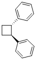 反式-1,2-二苯基环丁烷结构式_20071-09-4结构式