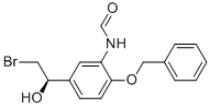 n-[5-[(1r)-2-溴-1-羟基乙基]-2-(苯基甲氧基)苯基]-甲酰胺结构式_201677-59-0结构式