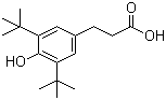 3-(3,5-二叔丁基-4-羟基苯基)丙酸结构式_20170-32-5结构式