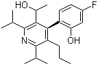 (αR,4S)-rel-4-(4-氟-2-羟基苯基)-α-甲基-2,6-双(1-甲基乙基)-5-丙基-3-吡啶甲醇结构式_202917-18-8结构式