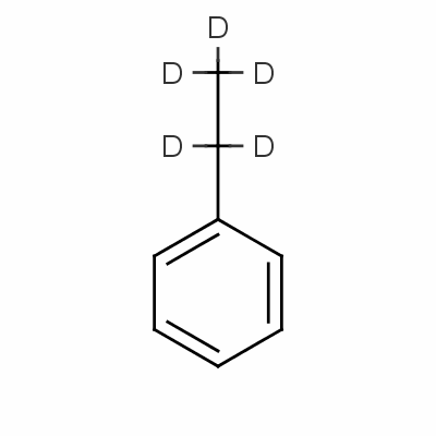 乙基苯-D5结构式_20302-26-5结构式