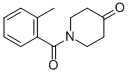 1-(2-甲基苯甲酰基)哌啶-4-酮结构式_203186-44-1结构式