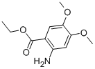 2-氨基-4,5-二甲氧基苯甲酸乙酯结构式_20323-74-4结构式