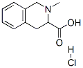 2-甲基-1,2,3,4-四氢异喹啉-3-羧酸盐酸盐结构式_20335-68-6结构式