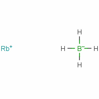 硼氢化铷结构式_20346-99-0结构式