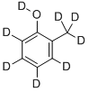 邻甲酚-D8结构式_203645-65-2结构式