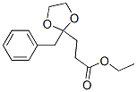 2-苄基-1,3-二氧戊环-2-丙酸乙酯结构式_20416-12-0结构式
