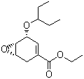 5-(戊烷-3-基氧基)-7-氧代-双环[4.1.0]庚-3-烯-3-羧酸乙酯结构式_204254-96-6结构式