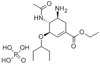 磷酸奥司他韦结构式_204255-11-8结构式