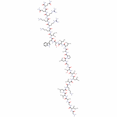 蜂毒肽结构式_20449-79-0结构式