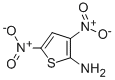 3,5-二硝基-2-氨基噻吩结构式_2045-70-7结构式
