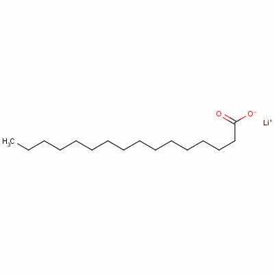 软脂酸锂结构式_20466-33-5结构式
