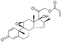 Betamethasone 9,11-epoxide 21-propionate Structure,205105-83-5Structure