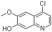 4-氯-6-甲氧基-7-喹啉醇结构式_205448-31-3结构式