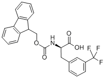 FMOC-D-3-三氟甲基苯丙氨酸结构式_205526-28-9结构式