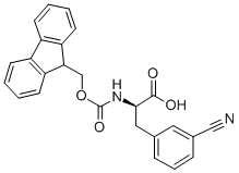 Fmoc-D-3-氰基苯丙氨酸结构式_205526-37-0结构式