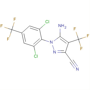 Fipronil-desulfinyl Structure,205650-65-3Structure
