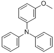 3-甲氧基三苯胺结构式_20588-62-9结构式