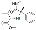 (9ci)-n-[(1s)-1-甲基-2-(甲基氨基)-2-氧代-1-苯基乙基]-L-缬氨酸甲酯结构式_206069-14-9结构式