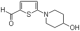 5-(4-羟基哌啶)-2-噻吩甲醛结构式_207290-72-0结构式