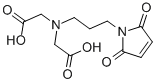 N-(羧基甲基)-n-[3-(2,5-二氢-2,5-二氧代-1H-吡咯-1-基)丙基]-甘氨酸结构式_207613-06-7结构式