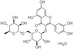 芦丁水合物结构式_207671-50-9结构式