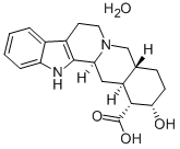 育亨酸一水合物结构式_207801-27-2结构式