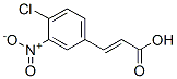 4-氯-3-硝基肉桂酸结构式_20797-48-2结构式