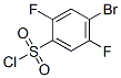 4-Bromo-2,5-difluorobenzenesulfonyl chloride Structure,207974-14-9Structure