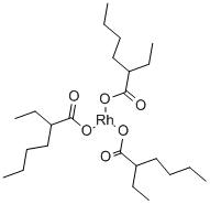 2-乙基己酸铑结构式_20845-92-5结构式