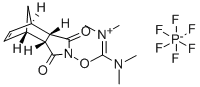 HNTU;2-(内-5-降冰片烯-2,3-二羧酰亚胺)-1,1,3,3-四甲基脲六氟磷结构式_208462-94-6结构式