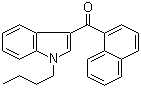 1-丁基-3-(1-萘甲酰基)吲哚结构式_208987-48-8结构式