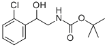 [2-(2-氯苯基)-2-羟基-乙基]-氨基甲酸叔丁酯结构式_209530-20-1结构式