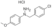 N-(4-氯苄基)-n-(4-甲氧基苯基)肼盐酸盐结构式_20955-94-6结构式