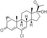 环丙孕酮结构式_2098-66-0结构式