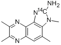 2-氨基-3,4,7,8-四甲基-3H-咪唑并[4,5-f]喹噁啉 2-14c结构式_210049-21-1结构式