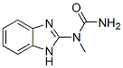 (9CI)-n-1H-苯并咪唑-2-基-n-甲基-脲结构式_21035-25-6结构式