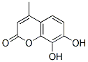 7,8-二羟基-4-甲基香豆素结构式_2107-77-9结构式