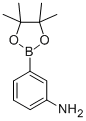 3-氨基苯硼酸频哪醇酯结构式_210907-84-9结构式