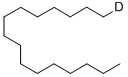 十六烷1-d1结构式_211101-04-1结构式