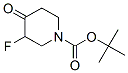 3-氟-4-氧代-1-哌啶羧酸-1,1-二甲基乙酯结构式_211108-50-8结构式