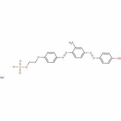 4-[[3-甲基-4-[[4-[2-(硫氧基) 乙氧基]苯基]氮杂]苯基]氮杂]-苯酚结构式_21116-11-0结构式