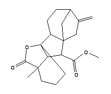 赤霉素A9甲酯结构式_2112-08-5结构式
