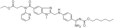 达比加群酯结构式_211915-06-9结构式