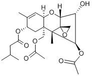 (3Alpha,4beta,8alpha)-12,13-epoxy-trichothec-9-ene-3,4,8,15-tetrol 4,15-diacetate 8-(3-methylbutanoate) Structure,21259-20-1Structure