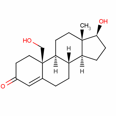 19-羟基睾酮结构式_2126-37-6结构式
