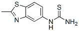 (8CI)-1-(2-甲基-5-苯并噻唑)-2-硫脲结构式_21325-19-9结构式