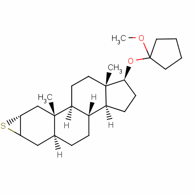 美雄烷结构式_21362-69-6结构式